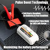 MOTOPOWER MP00205B 12V 1000mA Battery Charger Maintainer UK Plug view 3