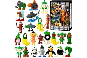 XCCJXY Italian Brainrot Advent Calendar,Christmas Advent Calendar 2025,Italian Brainrot Toys,24 Day Brain Rot Figurine,Christmas Countdown Calendar for Kids Gift Stocking Stuffer Party Favor