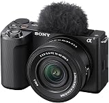 Sony ZV-E10M2 Mirrorless Vlogging Camera 16-50mm, 26MP, 4K 60p, Flip Screen view 2
