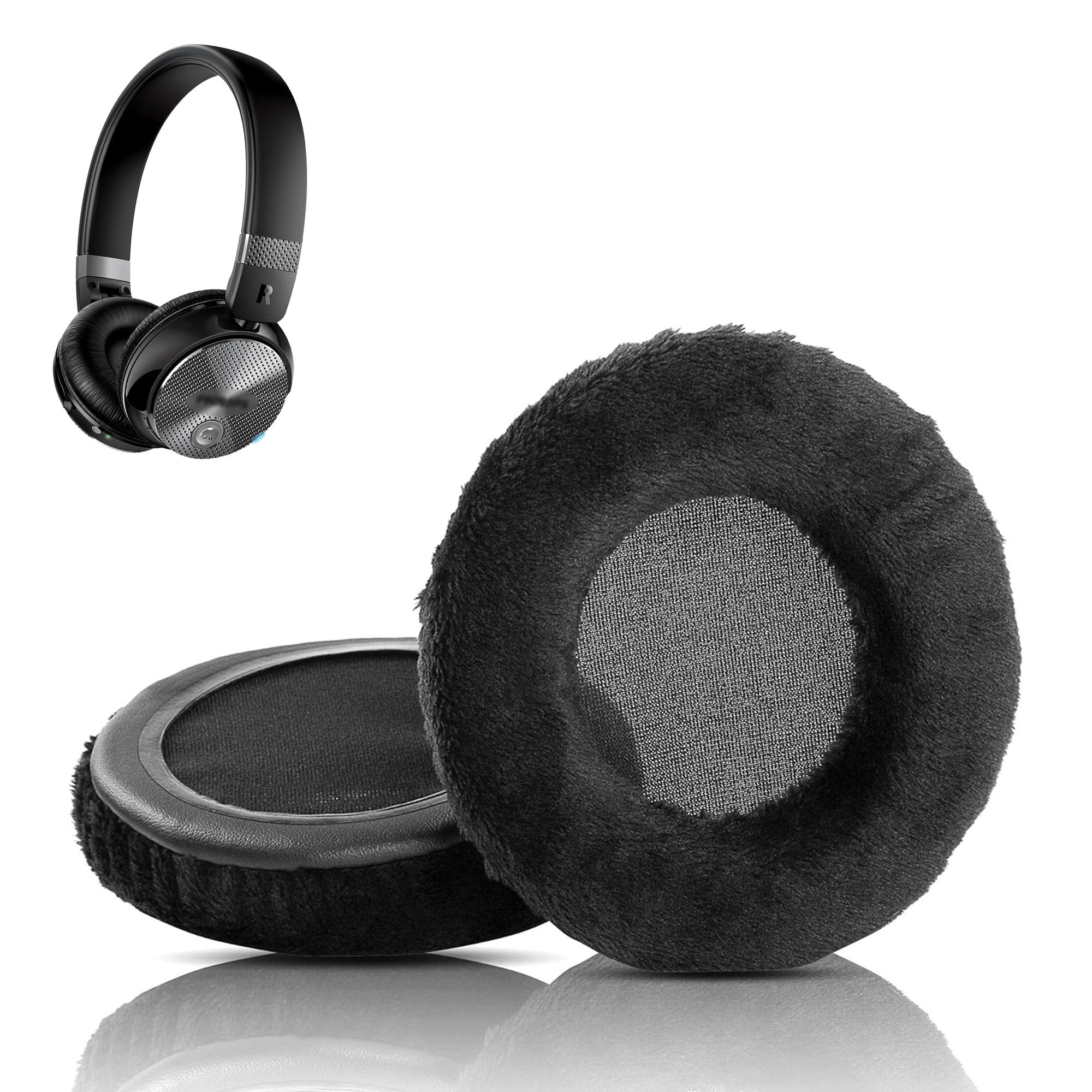 HAIZEEN Earpads Compatible with Philips SHB 8850NC SHB8850NC Headphone Headset Ear pads Replacement Cushion(Soft Fabric/High-grade Foam)