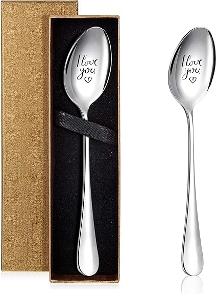 2 Stuks Ik Hou Van U Lepels Rvs Espresso Lepel Gepersonaliseerde Gegraveerde Lepel En 2 Stuks Geschenkdoos Voor Liefhebber Familie Vriend Bruiloft Geschenken Valentijnsdag Cadeau Amazon Nl