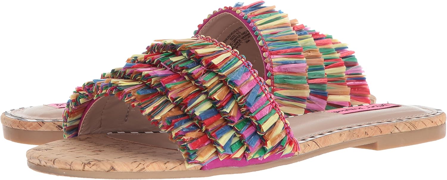 betsey johnson flat sandals