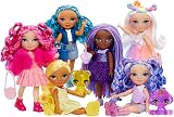 Rainbow High Littles Magenta Monroe 14 cm Doll with Pet Kitty Pink Dress view 6