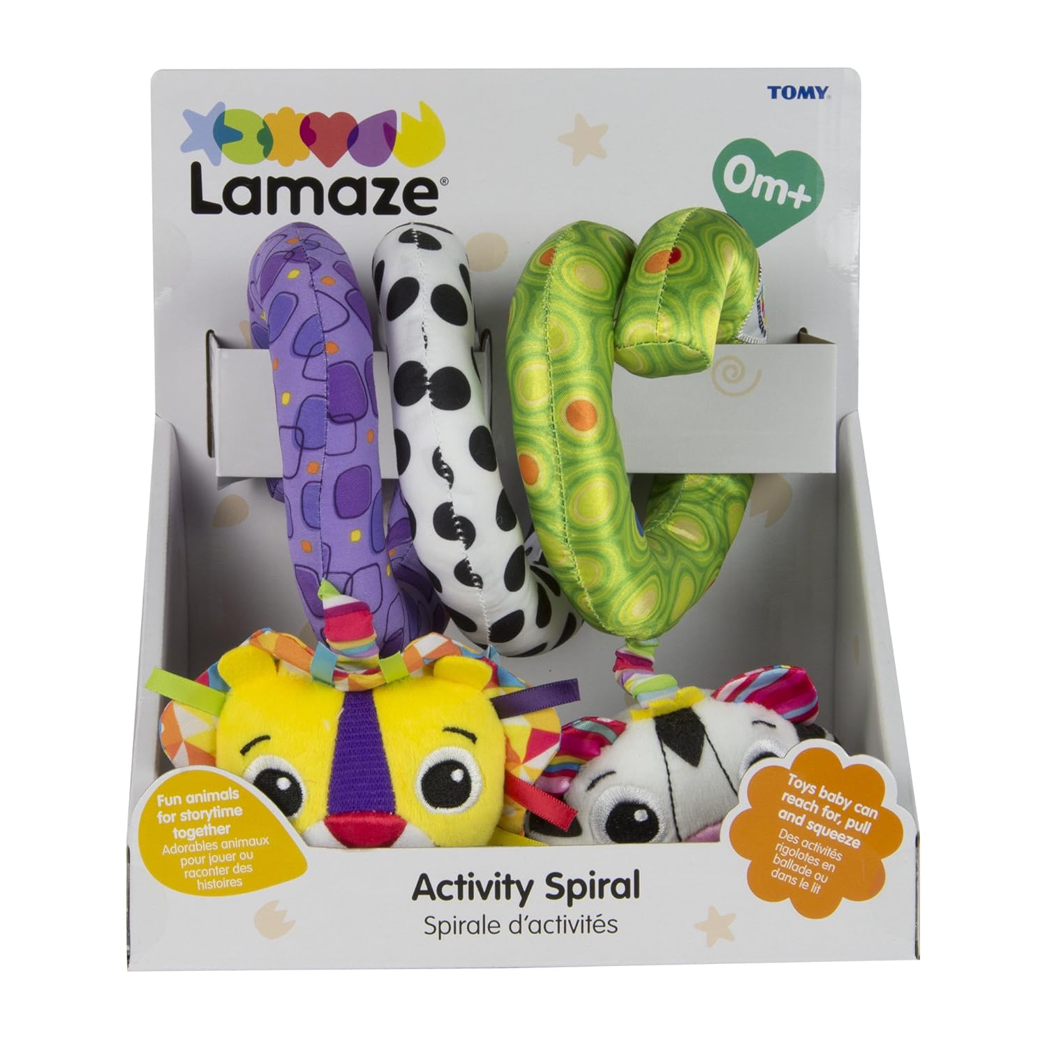 lamaze spiral pram toy