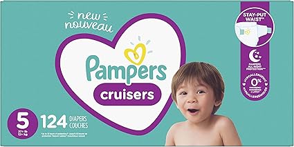 size 5 pampers cruisers