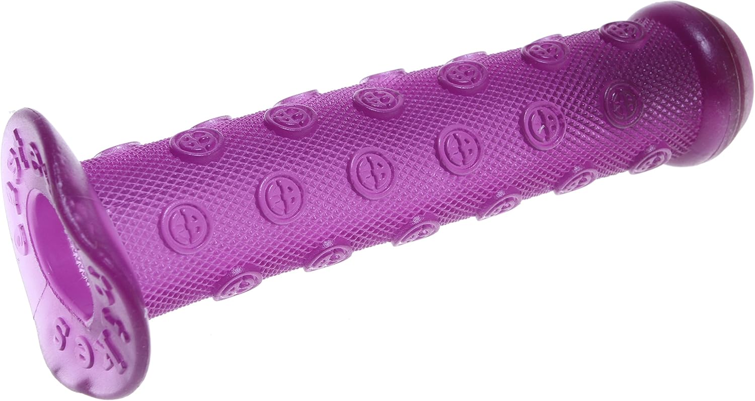 purple bmx grips