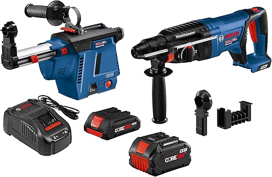 Amazon Com Bosch Gbh18v 26dk26gde 18v Ec Brushless Sds Plus