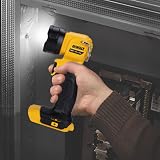 DEWALT DCL040-XJ 18V XR Cordless Work Light LED Torch Black Yellow view 8