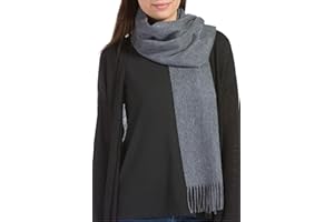 Fishers Finery Women's 100% Pure Cashmere Winter Scarf