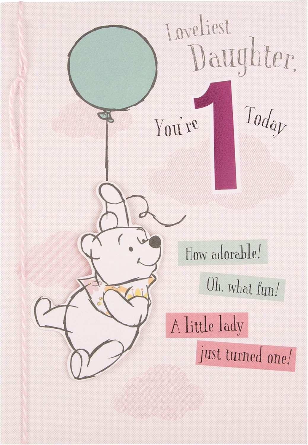 Hallmark Carte Danniversaire Pour Fille Winnie Lourson Taille Moyenne Papeterie Cartes Et Papier Cartonne Zwembaddebeemd Nl