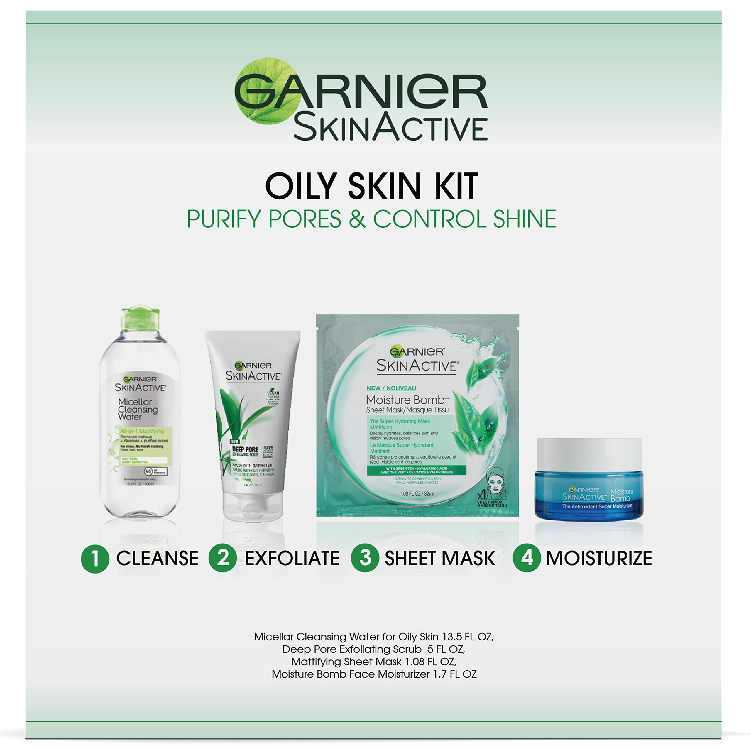 garnier exfoliator for oily skin