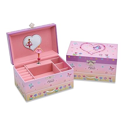 Fee Schmuckkästchen - Rosa Spieluhr für Kinder - Lucy Locket
