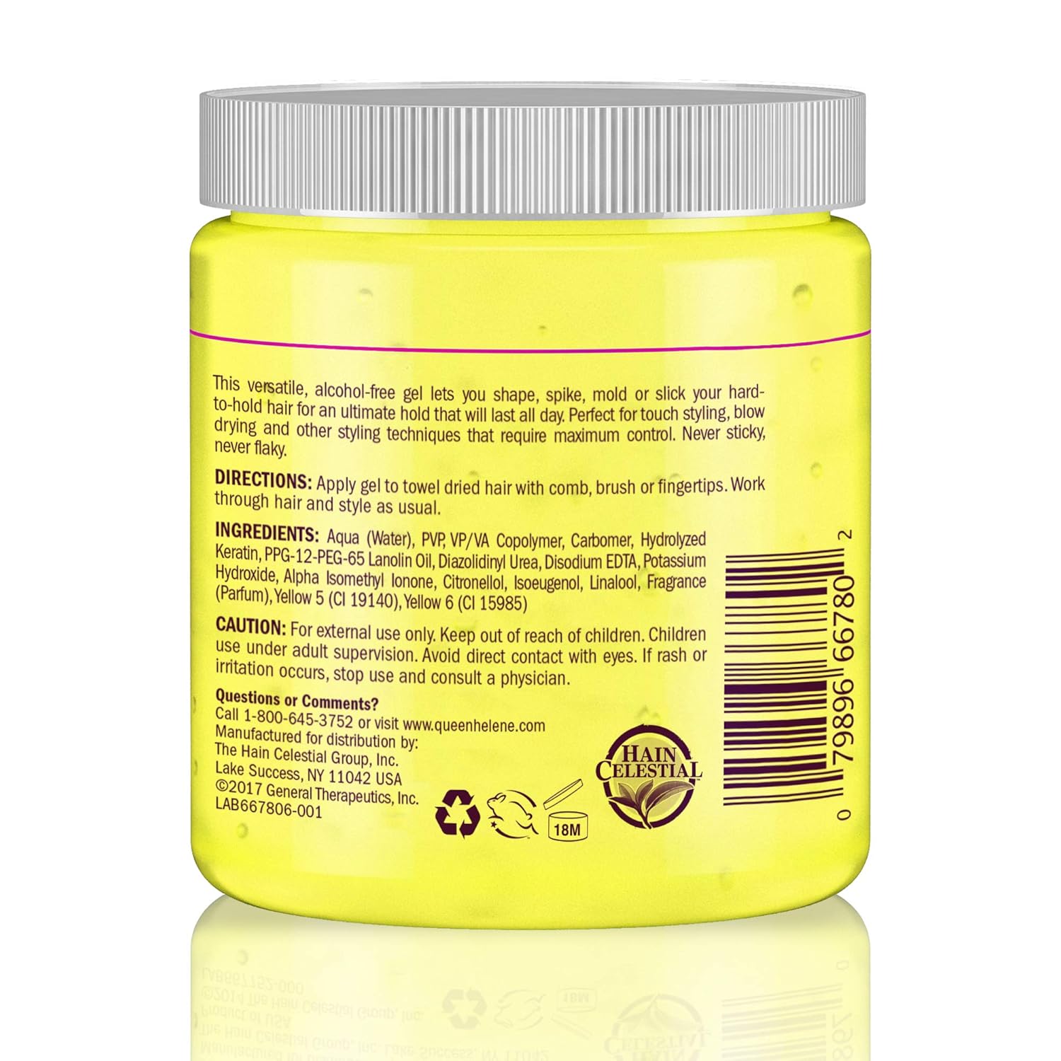 Queen Helene Styling Gel, Super Hold, 16 Ounce [Packaging May Vary]: Beauty