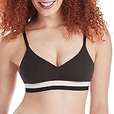 Hanes Womens Push-up T-Shirt Wireless Bra, ComfortFlex Fit, Eco Soft, Sizes S-2x+
