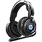 HP Wired Stereo Gaming Headset with mic, for PS4, Xbox One, Nintendo Switch, PC, Mac, Laptop, Over Ear Headphones PS4 Headset Xbox One Headset and LED Light