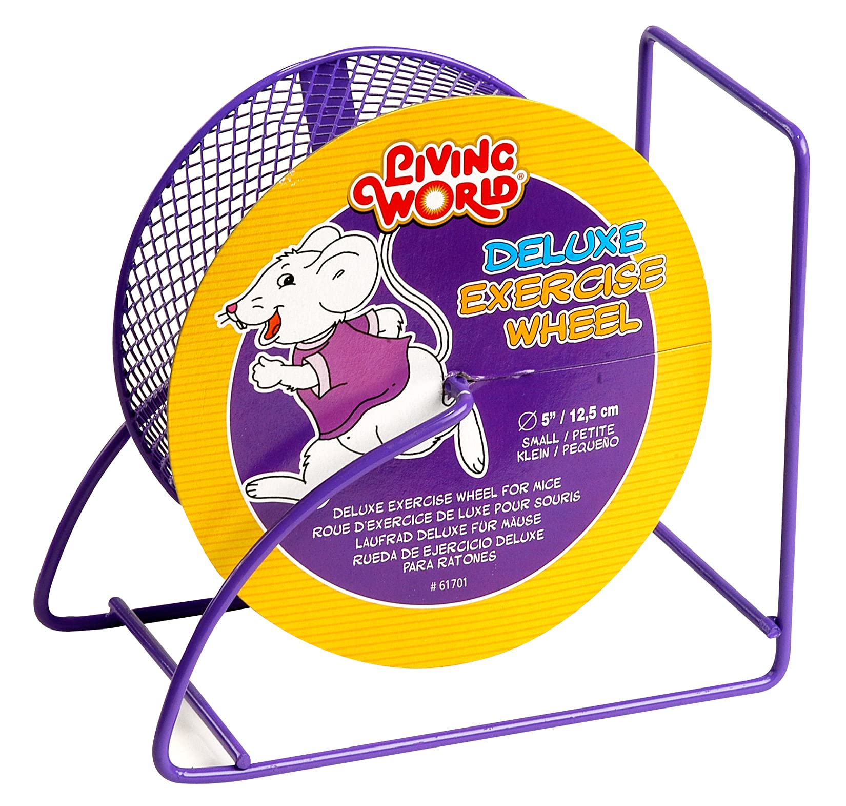 Living World 61701 Deluxe Rodent Exercise Wheel Diameter 12.5 cm