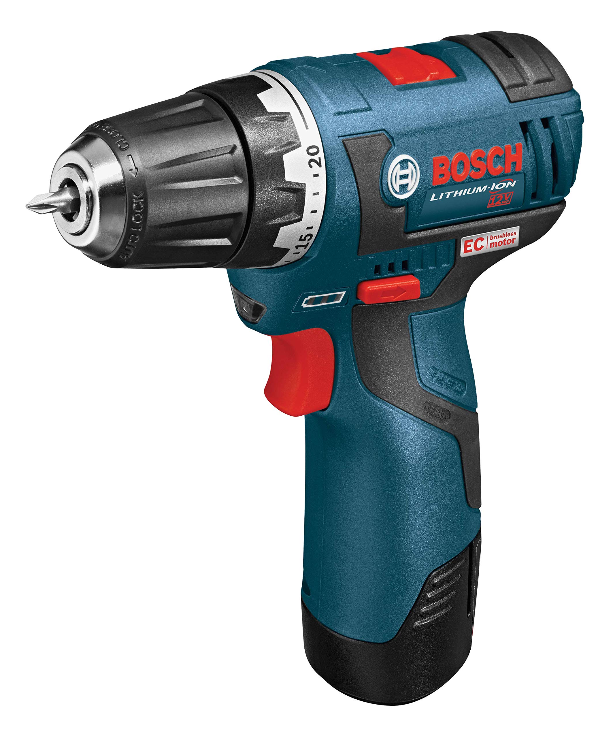 Bosch PS3202 Cordless Drill Driver 12V Brushless Compact Drill with