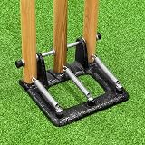 FORTRESS Spring Back Cricket Stumps 28in Pro English Ash Freestanding view 3