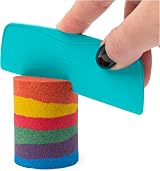 Kinetic Sand Rainbow Mix Set with 382g and Tools - 3 Colours 127g Each view 3