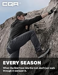 CQR Men's Active Flex Tactical Pants, Water