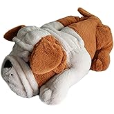 Friendly House Women's Fluffy Animal Slippers, Novelty Dog Slippers for Women and Men