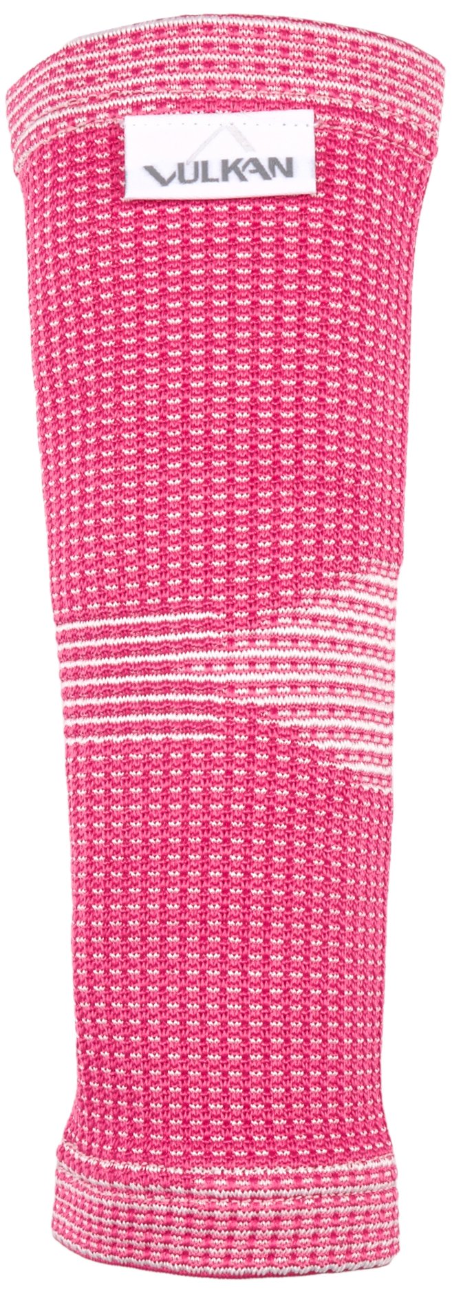 Vulkan Elbow Support, Women's Compression Support Sleeve, Helps with Muscle Pain and Injury Recovery, Tennis/Golfers Elbow, Pink, Medium