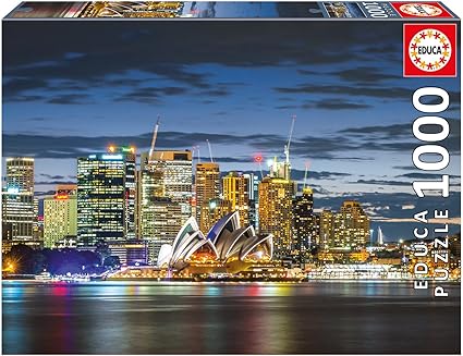 Educa Childrens 1000 Sydney City Twilight Puzzle (Piece)
