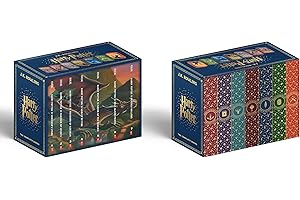 Harry Potter Paperback Box Set Books 1-7 (Deluxe Edition with Stenciled Edges)