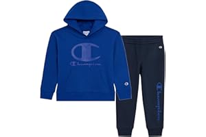 Champion Boys Jogger Set Fleece Hoodie and Sweatpants Tracksuit