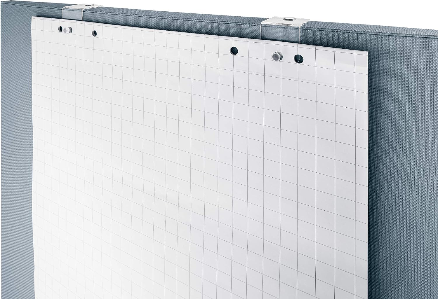 SIGEL SB700 Flipchart Hooks, 6 X 6 X 6.3 Cm, Transparent, Acrylic, 2 Pieces, Transparent, Magnetic Accessory, 2 Pieces - Image 5