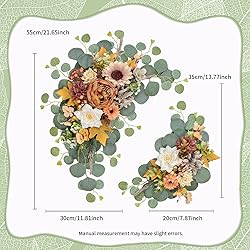 Odouzy Artificial Wedding Arch Flowers for Wedding