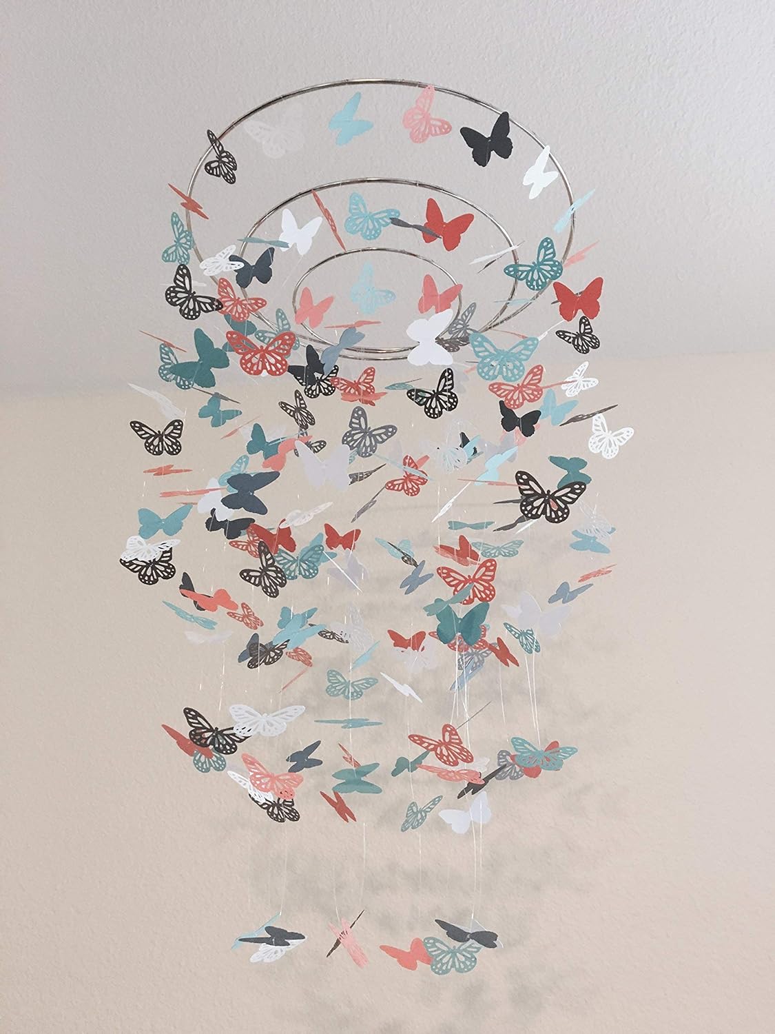 butterfly crib mobile