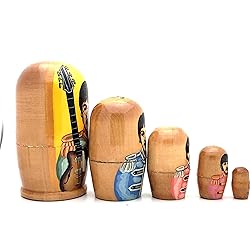 Beatles Sergeant Pepper Russian Nesting Handcrafted