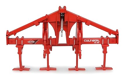 Universal Hobbies uh4161 – uh4161 – Kultivator Khun DC301 – Rot – Maßstab 1/32