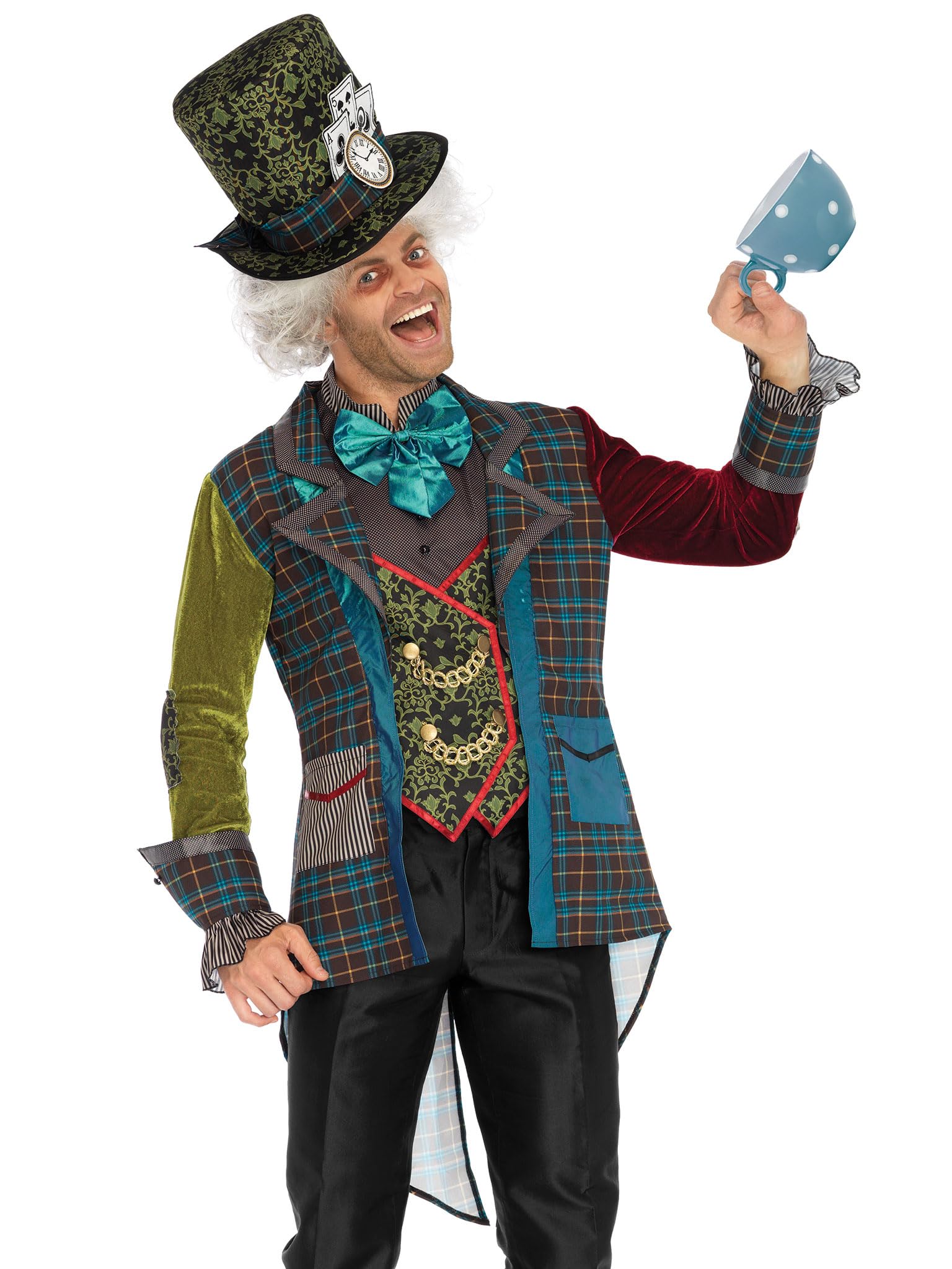 Leg Avenue Deluxe Mad Hatter Men's Costumes, Medium