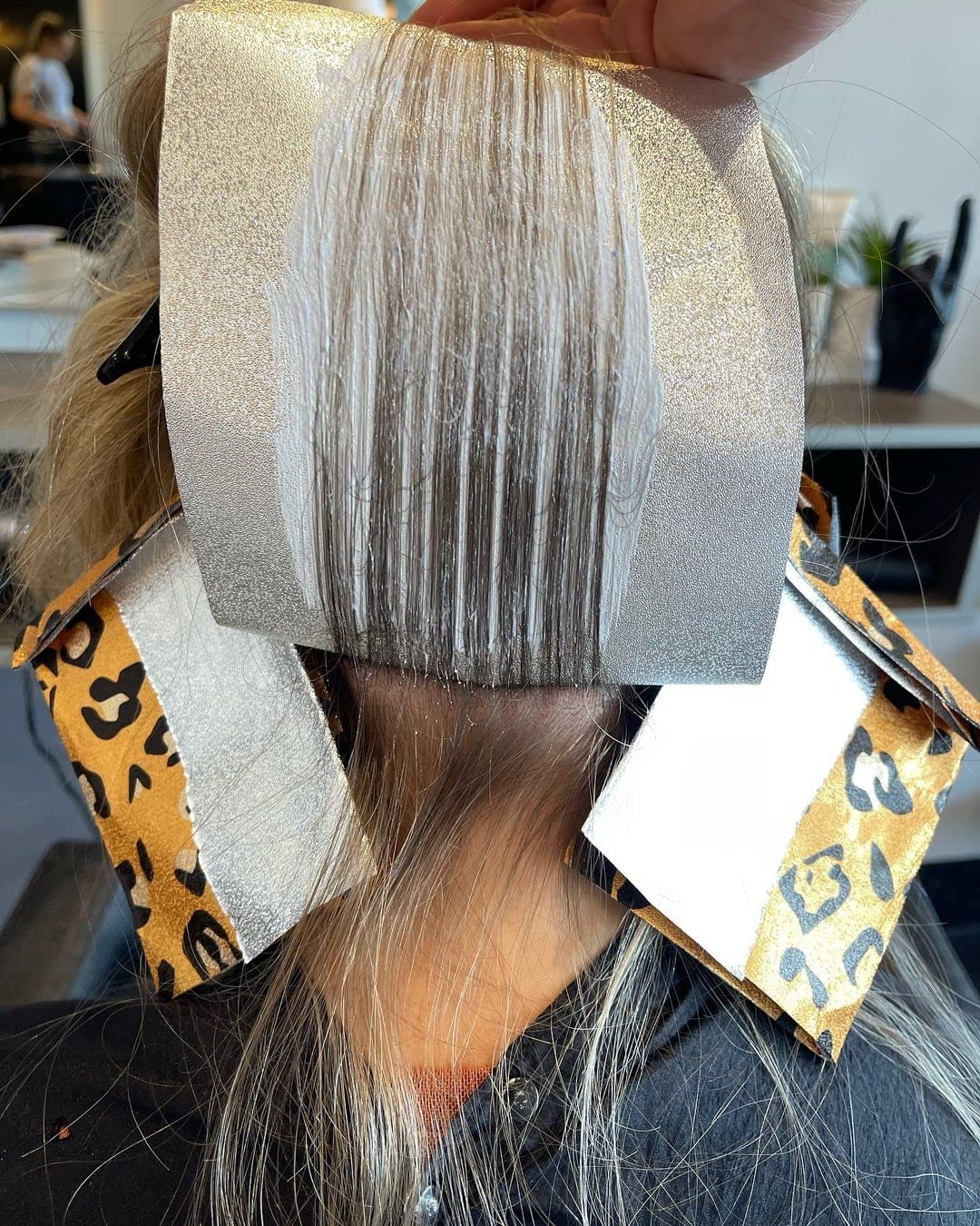 Framar Party Animal Hair Foils For Highlighting - Pop Up Hair Foil For Hair Highlighting, Highlight Foils For Hair, Aluminum Foil Sheets, Salon Foils For Hair Stylist, Non Slip 500 Pop Up Foil Sheets