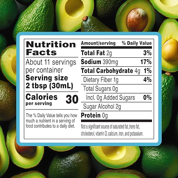 SKINNYGIRL SUGAR FREE GLUTEN FREE AVOCADO OIL SALAD DRESSING, GARDEN RANCH, 11.5 OUNCE