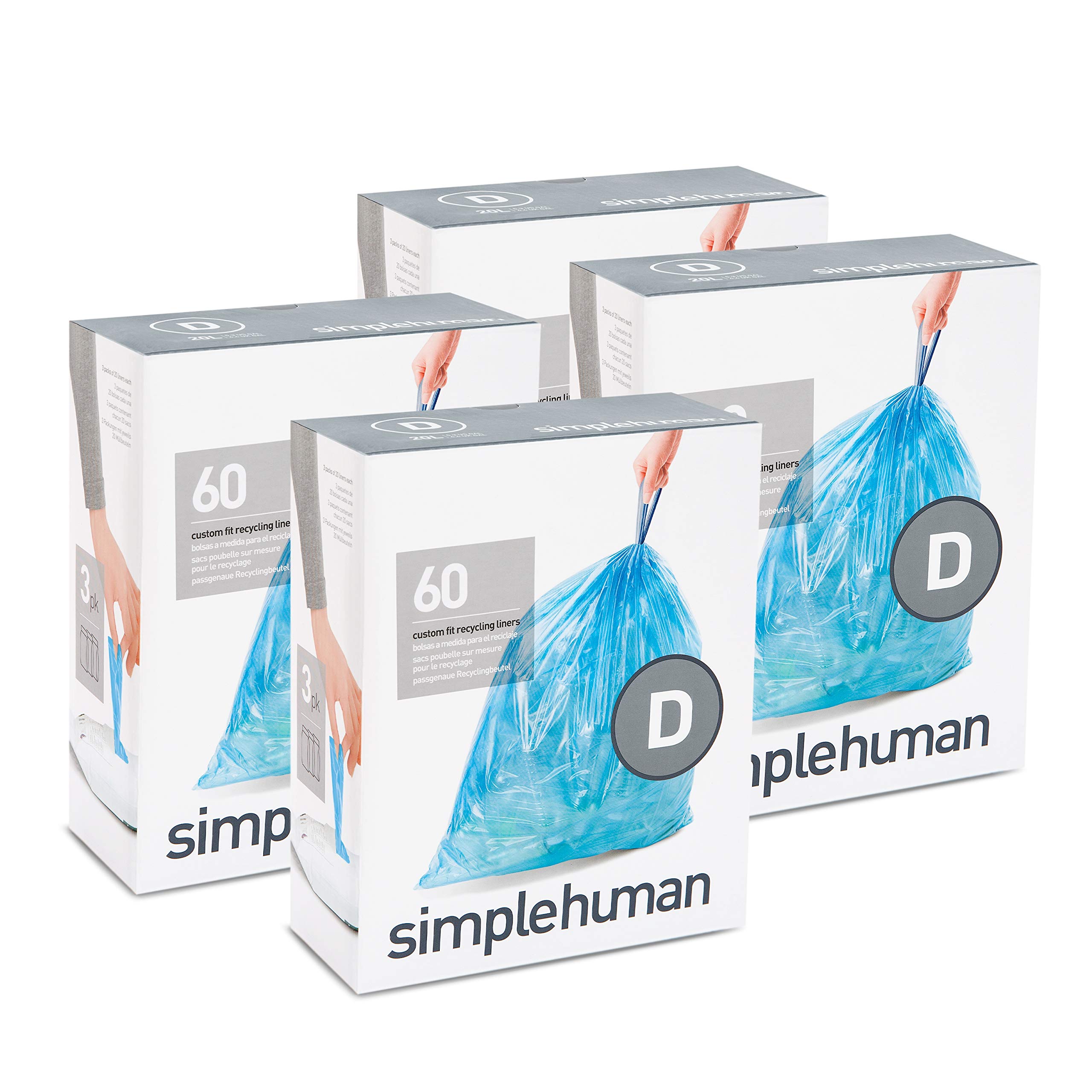 amazon simplehuman trash bolsas