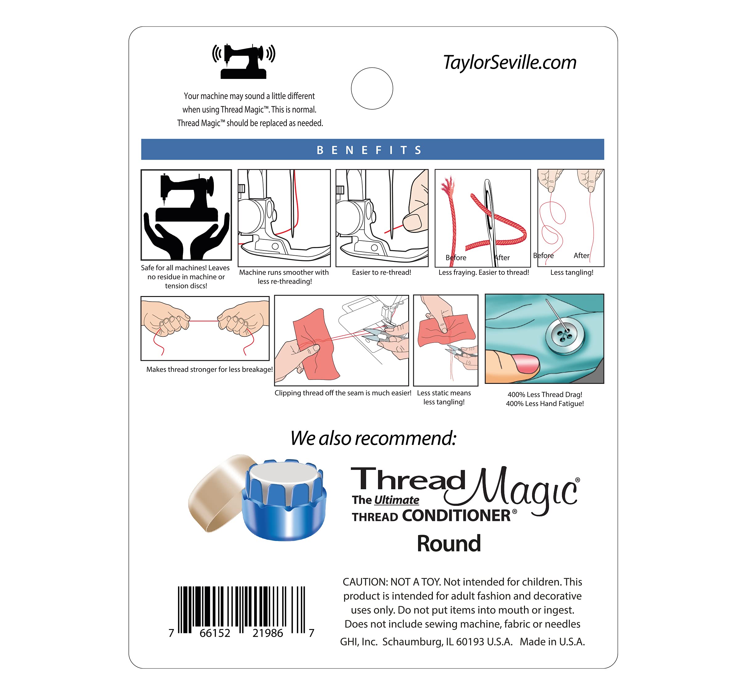 Taylor Seville Thread Magic Square