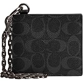 Double Billfold Wallet with Chain in Signature
