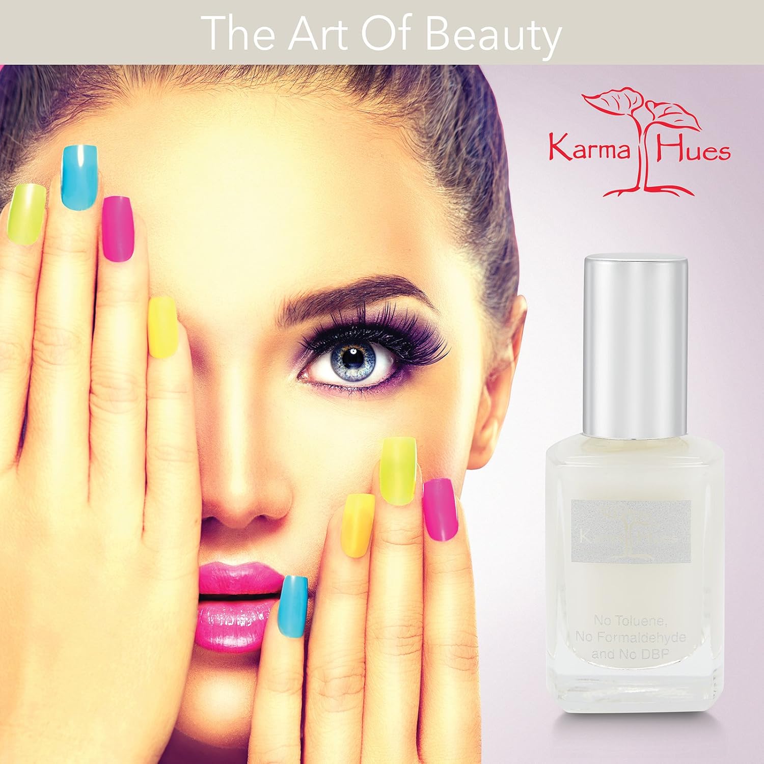 Karma Organic 7 In 1 Elixir Nail Treatment Non-Toxic Vegan Cruelty-Free : Beauty