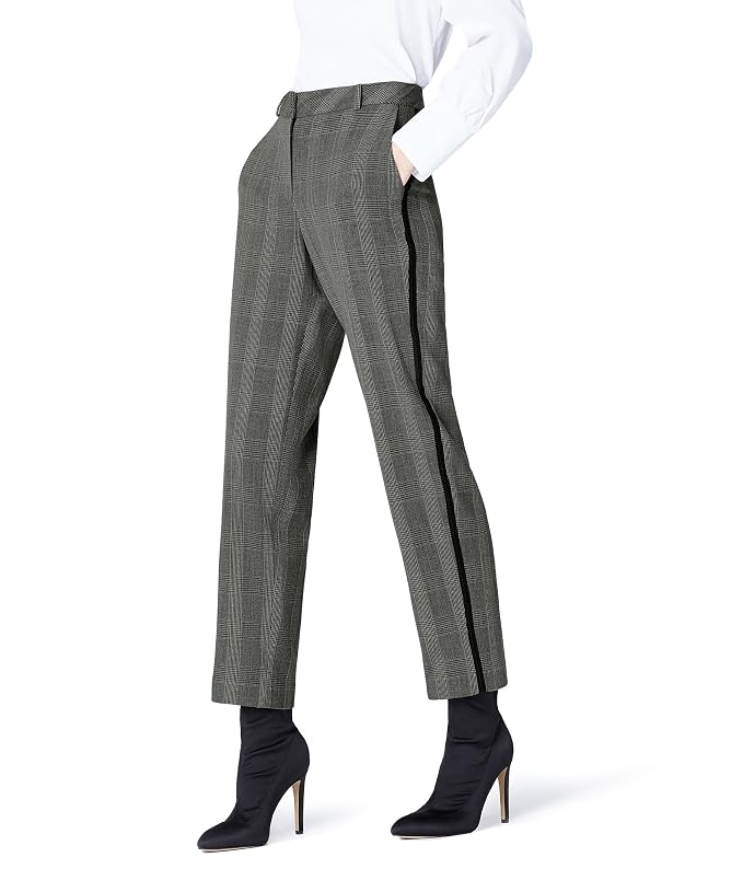 Opinioni per FIND Pantaloni a Quadri con Banda Laterale Donna