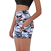 ODODOS Women's Tummy Control Biker Shorts 2.0 with Pockets High Waist Athletic Workout Yoga Shorts-3.5''/ 5"/ 8" / 10" Inseam