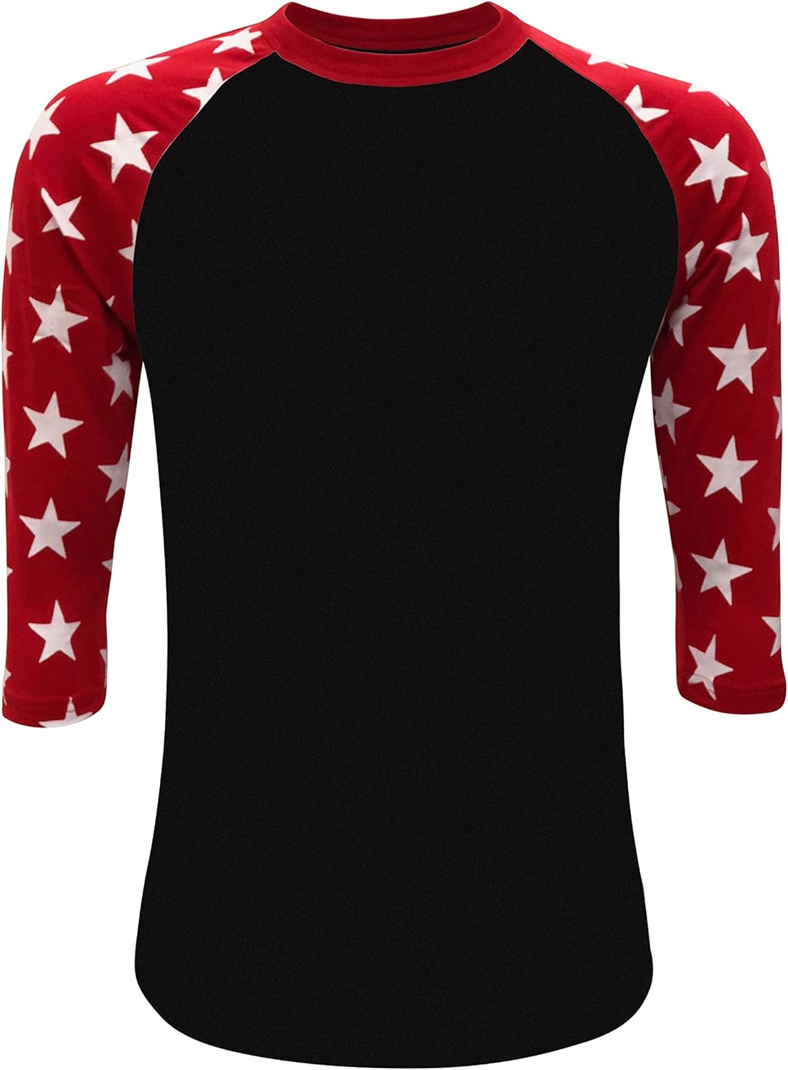 star sleeve raglan