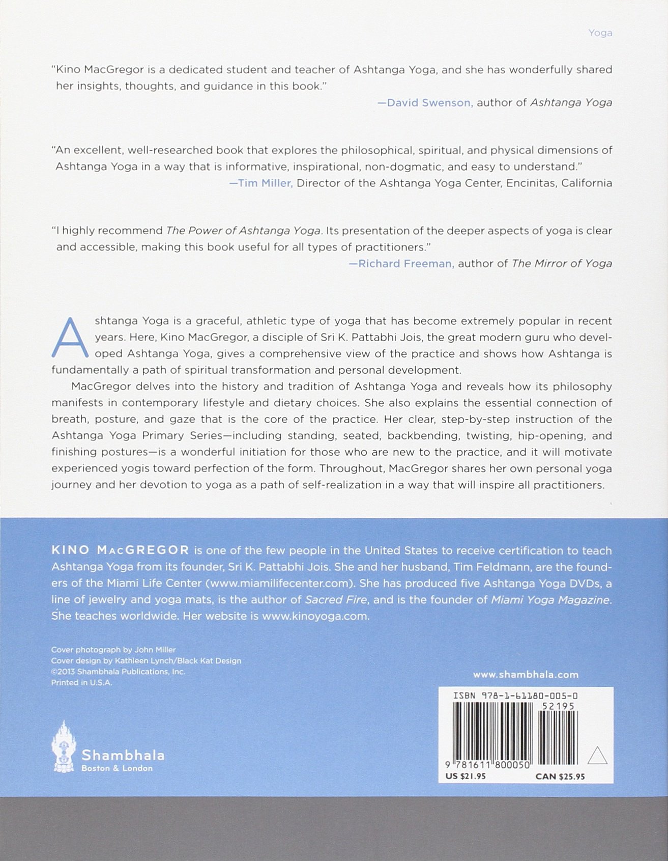 The Power Of Ashtanga Yoga: Developing a Practice That Will ...