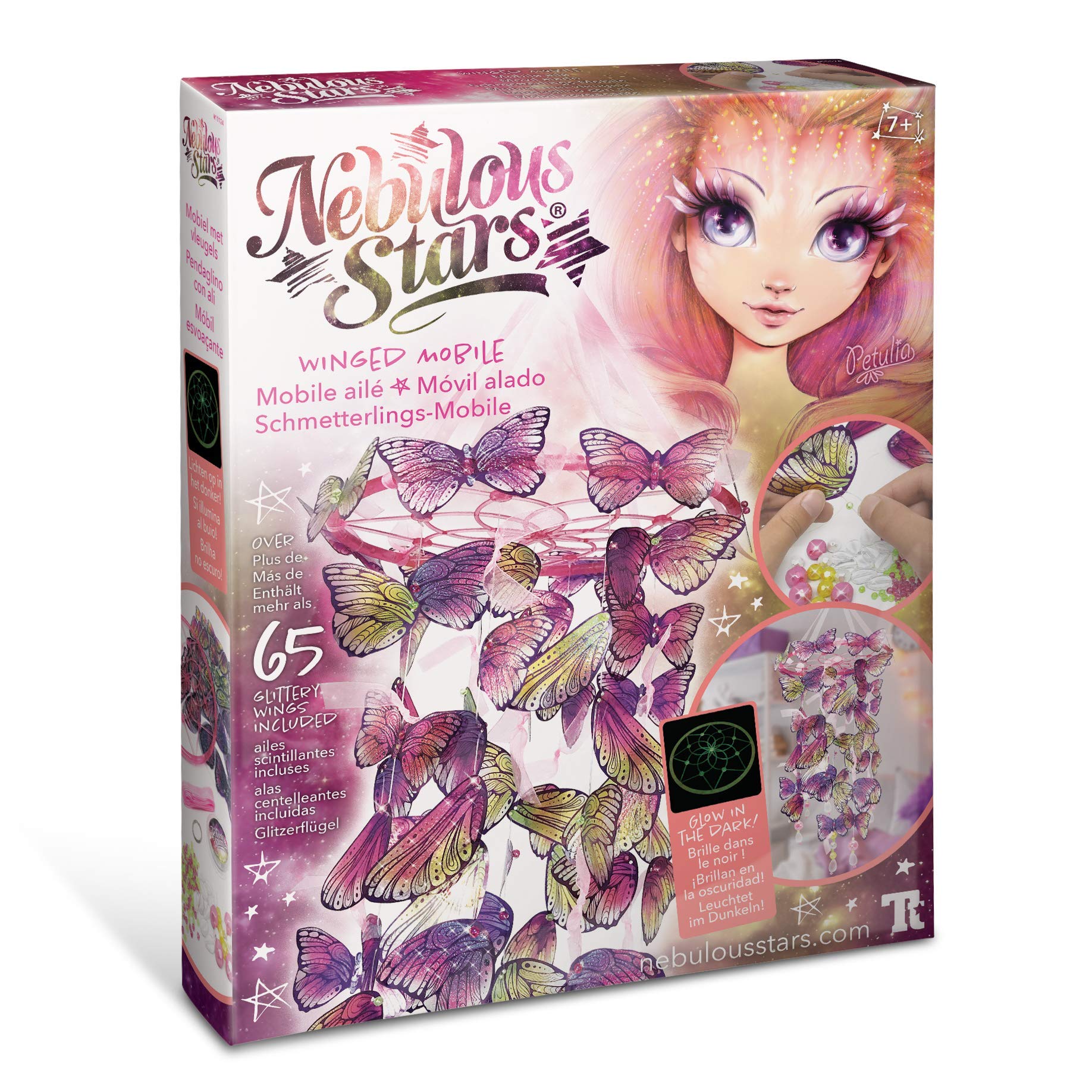 Nebulous Stars NS11124 Schmetterlings-Mobile Toy, Colourful