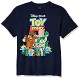 Disney mens T-shirt T Shirt, Navy Heather, XX-Large