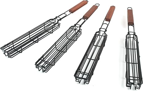 Charcoal Companion Nonstick Kabob Grilling Baskets