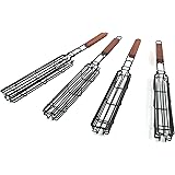 Charcoal Companion Nonstick Kabob Grilling Baskets, Set of 4