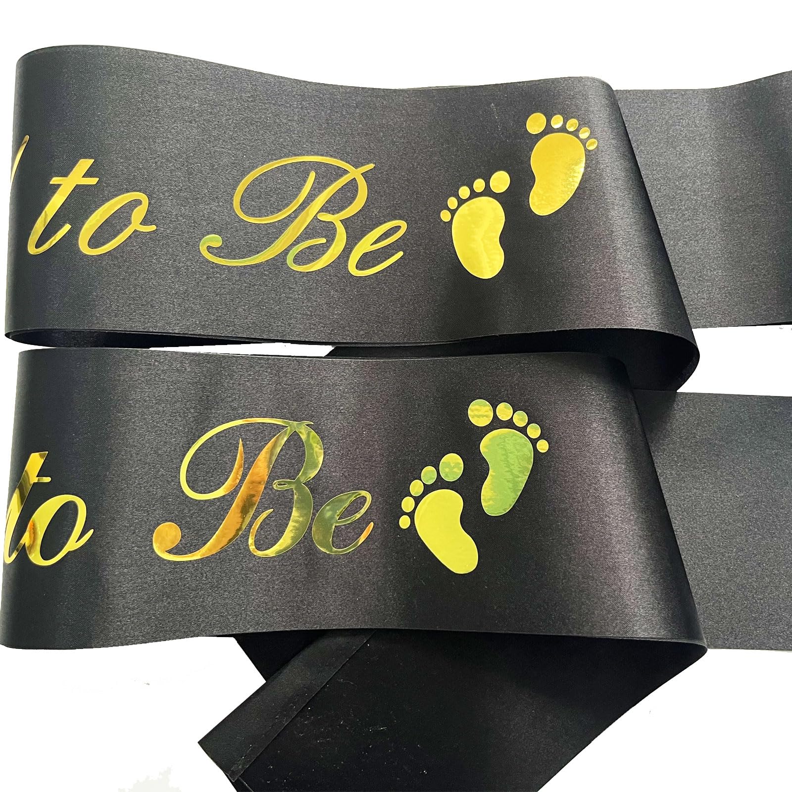 NAUXIUDSJS Mom To Be Sash, Dad to Be Sash, Gift Ideas for Soon to Be Parents, Pregnancy Announcement, Boy or Girl, Baby Shower Party Decorations, Gifts, Favors, Mommy Supplies Gender Reveal, Black